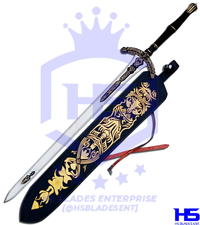 45" Bloodborne Holy Blade Sword of Ludwig in Just $88 (Spring Steel & D2 Steel versions are Available) from Bloodborne Swords (Gold Ed)-Bloodborne Props