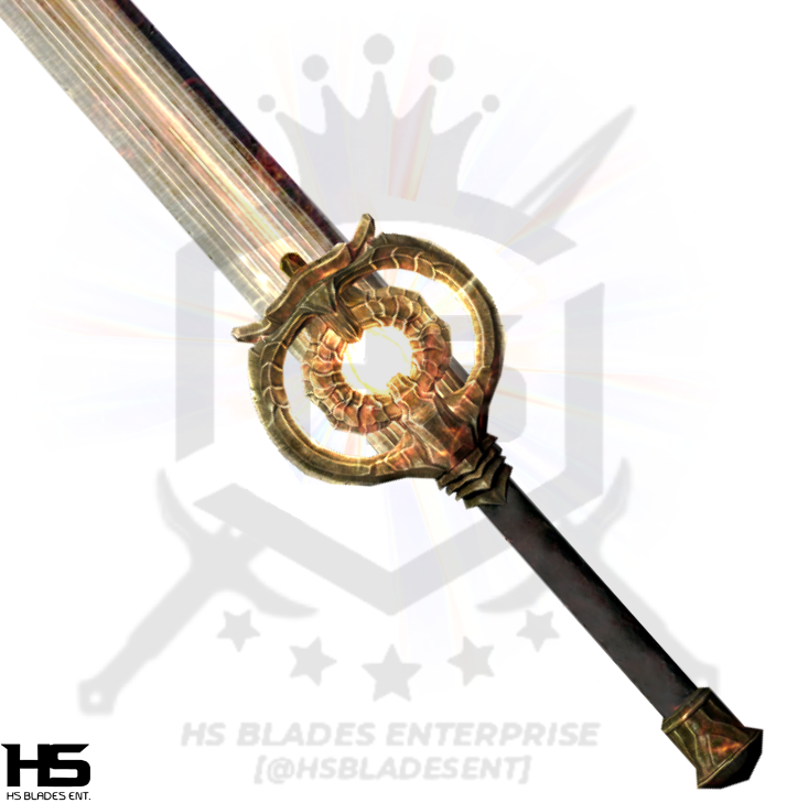 Full Tang Skyrim Dawnbreaker Sword in $88 (5160 & Damascus