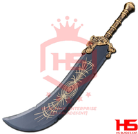 45" Great Starscourage Sword of Radahn in Just $121 (Spring Steel & D2 Steel versions are Available) from Elden Ring Swords