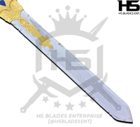 45" Royal Greatsword of Blaidd in Just $121 (Spring Steel & D2 Steel versions are Available) from Elden Ring Swords-ER Sword