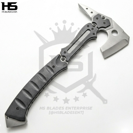 Resident Evil Requeim tactical combat axe of leon kennedy functional tomahawk of leon s kennedy tactical axe of leon kennedy resident evil battle ready tactical hatchet of kennedy from resident evil replica axe for sale