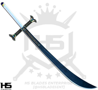 45" Yoru Sword of Dracule Mihawk in Just $99 (Japanese Steel is also Available) from One Piece Swords | Japanese Samurai Sword