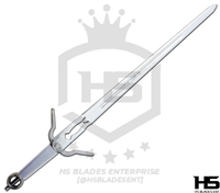 41" Zireael Sword of Ciri (One handed version) in Just $77 (Spring Steel & D2 Steel versions are Available) from The Witcher Sword-White