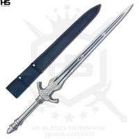 Decorative Artorias sword with sheath on a white background, featuring 'HS Blades Enterprise' branding.