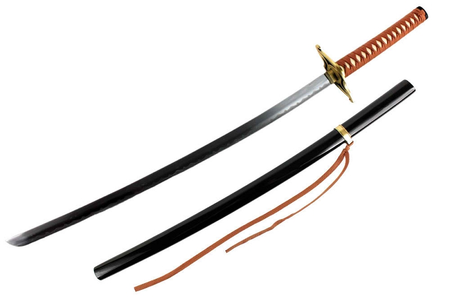 Bleach Ulquiorra Sword of Ulquiorra Cifer in $77 (Japanese Steel Available) Zanpakuto from Bleach Swords-Type III | Bleach Katana | Zanpakuto Katana