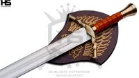 38" Boromir Sword in Just $77 (Spring Steel & D2 Steel versions are Available) from Lord of The Rings Swords