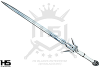 45" Zireael Sword of Ciri in Just $77 (Spring Steel & D2 Steel versions are Available) from The Witcher Sword-White