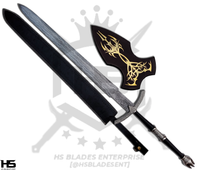 this is full tang handmade witchking sword
