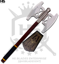Silver Plated Gimli Battle Axe in Just $88 (Battle Ready is also Available) from Lord of The Rings-LOTR Replicas