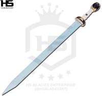Exclusive Edition Maximus Gladius Sword of General Maximus Gladiator in Just $88 with Scabbard (Spring Steel & D2 Steel versions are Available) from Gladiator Movie