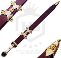 Exclusive Edition Maximus Gladius Sword of General Maximus Gladiator in Just $88 with Scabbard (Spring Steel & D2 Steel versions are Available) from Gladiator Movie