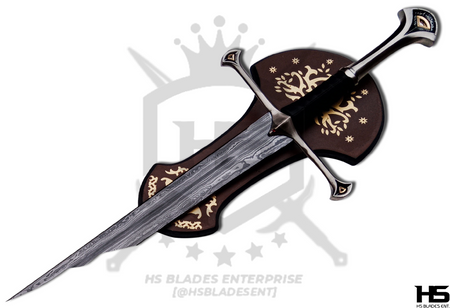 handle shard of narsil comes with plaque for narsil sword