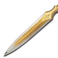 68" Full Scale Draupnir Spear (Level 4) of Kartos in $99 from God of War Props (BR Carbon Steel & Damascus Available)