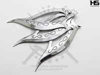 legend of seeker dacra blades legend of seekers blades of sisters of light and dark dacra blades from legend of seeker props replica for sale real metal full scale dacra blades