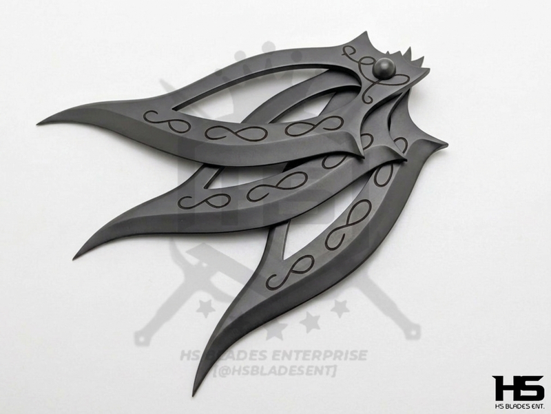 legend of seeker dacra blades legend of seekers blades of sisters of light and dark dacra blades from legend of seeker props replica for sale real metal full scale dacra blades