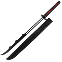 Ed. II Bleach Tensa Zangetsu Sword of Ichigo Kurosaki in $77 (Japanese Steel Available) Zanpakuto from Bleach Swords-True Version | Bleach Katana | Zanpakuto Katana