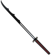 Ed. II Bleach Tensa Zangetsu Sword of Ichigo Kurosaki in $77 (Japanese Steel Available) Zanpakuto from Bleach Swords-True Version | Bleach Katana | Zanpakuto Katana