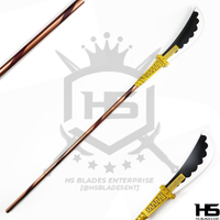 Murakumogiri Sword of Whitebeard is one of the most popular staff swords from One Piece. We offer a full scale metal replica of this sword