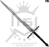 Spring Steel Ringwraith Sword of Nazgul from LOTR is a completely functional sword with an iconic stand in Tolkien's trilogies, only standing later to Aragorn's Anduril and Thorin's Orcrist