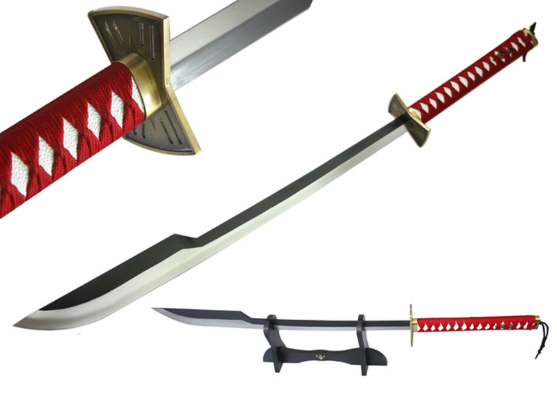 Bleach Sajin Sword of Sajin Komamura in $77 (Japanese Steel Available) Zanpakuto from Bleach Swords | Bleach Katana | Zanpakuto Katana