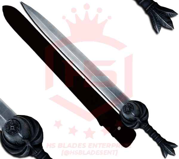 ESPADA かず。 Full Tang Skyrim Nightingale Sword in $88 (5160 & Damascus