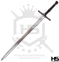 45" Witcher Steel Sword of Geralt of Rivia in Just $77 (Spring Steel & D2 Steel versions are Available) from The Witcher Sword-Type II