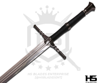 45" Witcher Steel Sword of Geralt of Rivia in Just $77 (Spring Steel & D2 Steel versions are Available) from The Witcher Sword-Type II