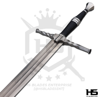 45" Witcher Steel Sword of Geralt of Rivia in Just $77 (Spring Steel & D2 Steel versions are Available) from The Witcher Sword-Wolf