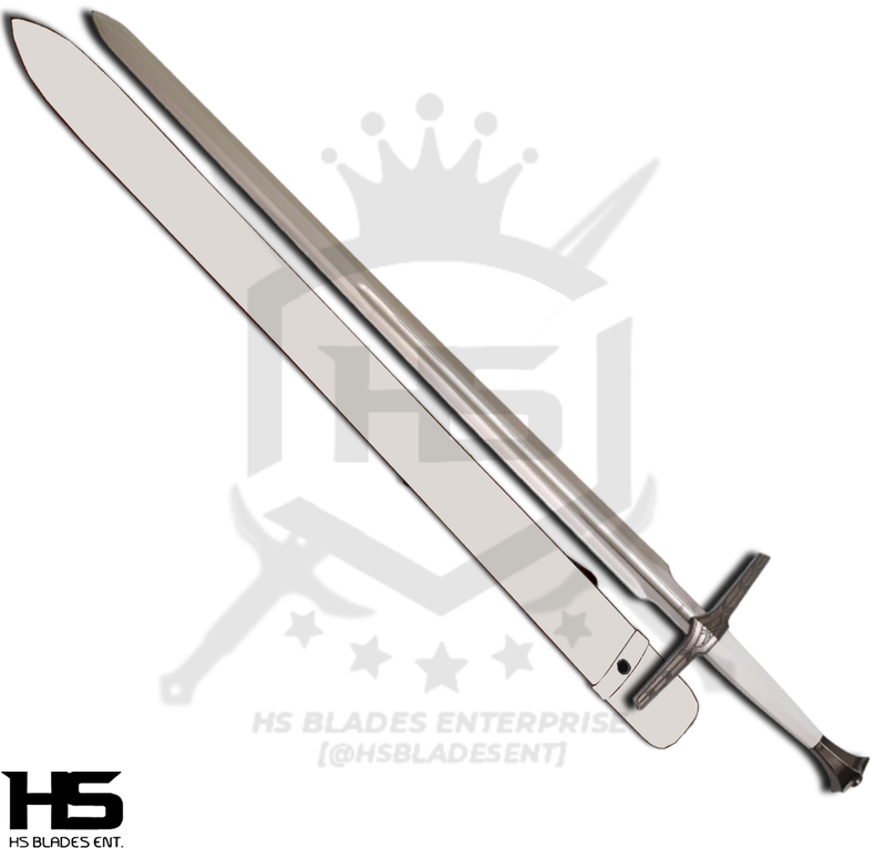 Full Tang Witcher Sword of Geralt Sword (5160 & Damascus available ...