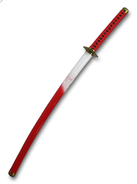Raiu Sword of Shiryu Sword in $88 (Japanese Steel is also Available) from One Piece Swords | Japanese Samurai Sword
