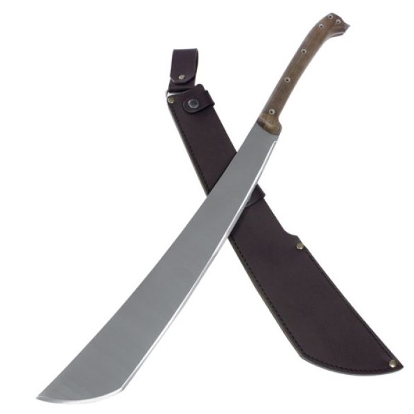 28 Yoshimi Bushcraft & Camping Machete (D2 Steel, Spring Steel are av – HS  Blades Enterprise