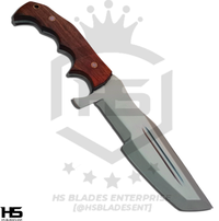 WLO-5801-Full Tang D2 Steel Tracker Knife with Sheath fit for Camping, Hunting & Survival