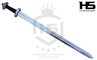 37" Full Tang 11th Century Viking Sword (Spring Steel & D2 Steel Battle ready are available) with Scabbard