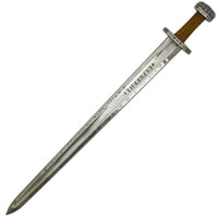 39" Full Tang Penta Lobbed Chieftain Viking Ulfberht Sword (Spring Steel & D2 Steel Battle ready are available) with Scabbard