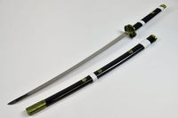 Black Ame No Habakiri Enma Sword of Roronoa Zoro in $88 (Japanese Steel is also Available) from One Piece Swords| Japanese Samurai Sword | Type II