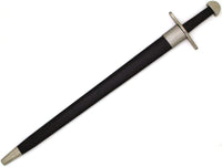 39" Vikings Authentic Loki Warrior Type X Long Sword (Spring Steel & D2 Steel Battlready are available) with Scabbard-Bronze