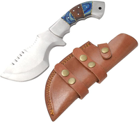 Cross Over Tracker Knife with Sheath (Spring Steel, D2 Steel are also available)-Camping & Hunting Knife