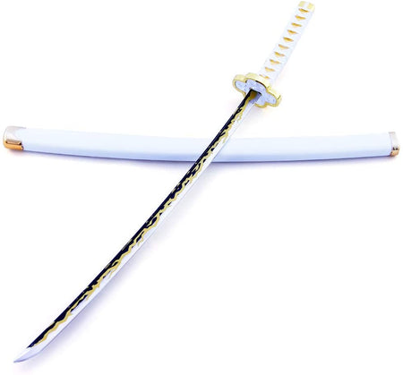 Yellow Nichirin Blade Japanese Sword in Just $77 (Japanese Steel is Available) of Agatsuma Zenitsu from Demon Slayer Type IV | Japanese Samurai Sword