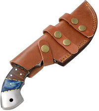 Cross Over Tracker Knife with Sheath (Spring Steel, D2 Steel are also available)-Camping & Hunting Knife