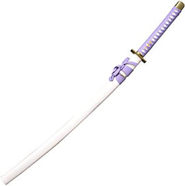 Senbonzakura Katana Sword of Kuchiki Byakuya in $77 (Japanese Steel Available) Zanpakuto from Bleach-Purple & White | Bleach Katana | Zanpakuto Katana