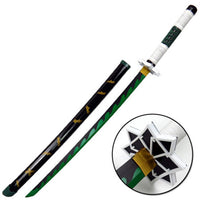 Nichrin Sword in Just $77 (Japanese Steel is Available) of Shinazugawa Sanemi from Demon Slayer Type III | Japanese Samurai Sword