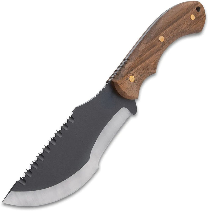 Raptor Tracker Knife with Sheath (Spring Steel, D2 Steel are also available)-Camping & Hunting Knife