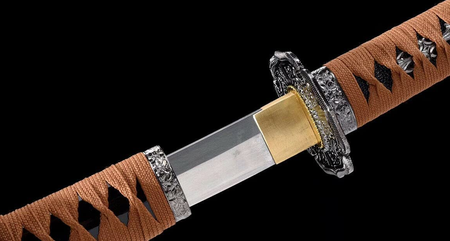 Mortal Blade Wolf Sword of Sekiro in Just $88 (Japanese Steel is also Available) from Shadows Die Twice-Brown | Japanese Samurai Sword