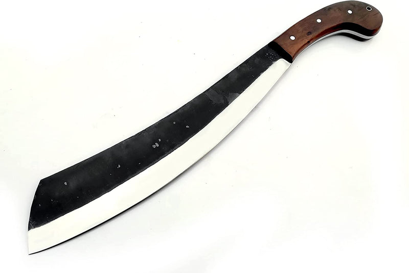 19" Gotano Bushcraft & Camping Machete (D2 Steel, Spring Steel are available) with Custom Blade Material Variations-Bushcraft Machete