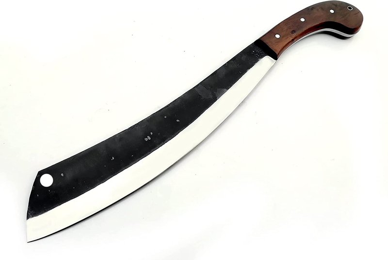 19" Duo Gotano Bushcraft & Camping Machete (D2 Steel, Spring Steel are available) with Custom Blade Material Variations-Bushcraft Machete