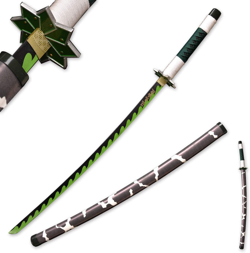 Nichrin Sword in Just $77 (Japanese Steel is Available) of Shinazugawa Sanemi from Demon Slayer Type I | Japanese Samurai Sword