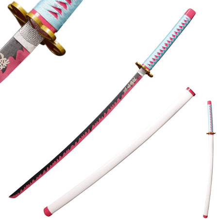 Love Sword in Just $77 (Japanese Steel is Available) of Kanroji Mitsuri from Demon Slayer Type I | Japanese Samurai Sword
