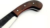 19" Gotano Bushcraft & Camping Machete (D2 Steel, Spring Steel are available) with Custom Blade Material Variations-Bushcraft Machete