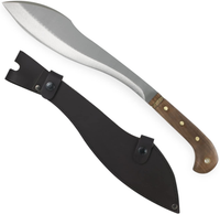 19" Engram Machete Bushcraft & Camping Machete (D2 Steel, Spring Steel are available) with Custom Blade Material Variations-Bushcraft Machete