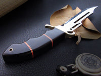 14" Rodrick Bowie Knife in $59 (Spring Steel, D2 Steel are also available) with Sheath-Hunting Knife